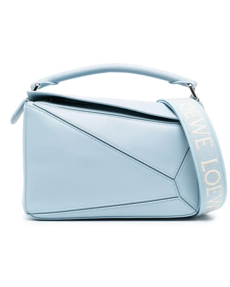 Loewe Kleine Puzzle Schultertasche - Blau Blau