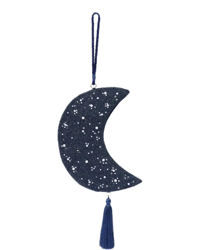 Simon Miller Handgelenktasche mit Perlen - Blau Blau