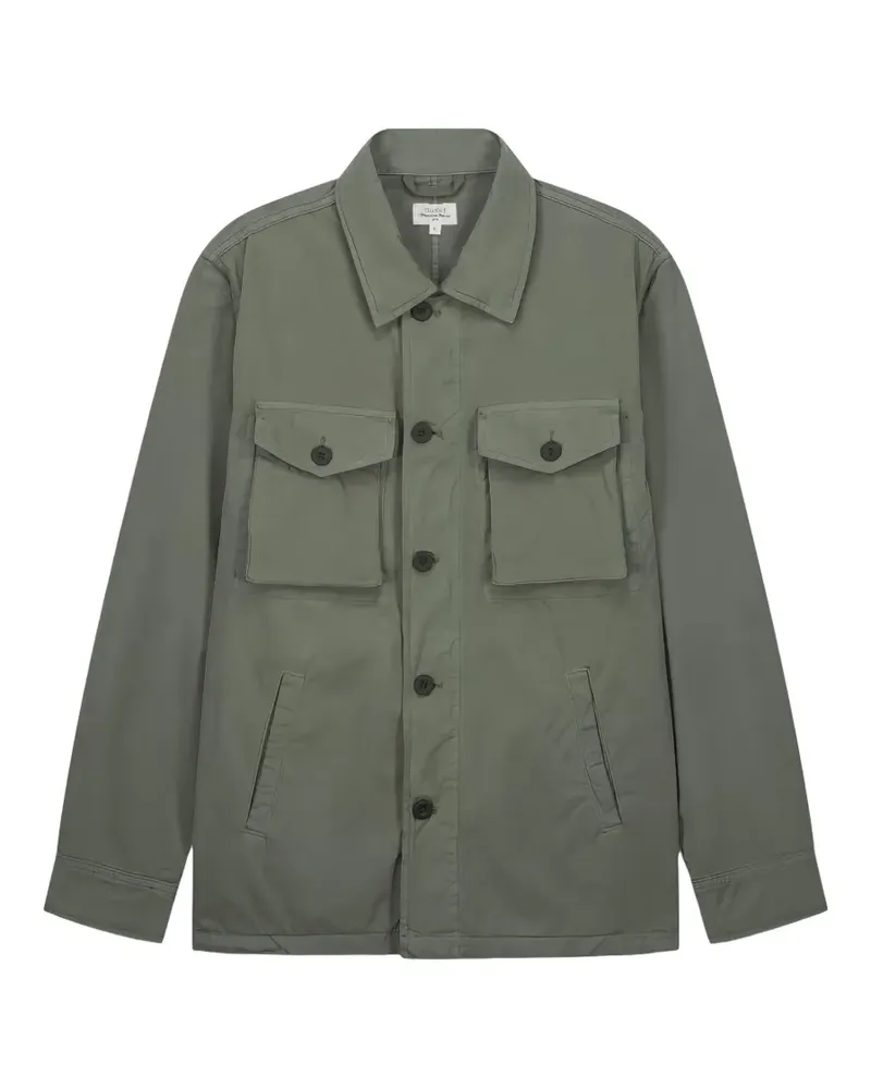 Hartford Jonah Jacke mit aufgesetzten Taschen - Grün Grün