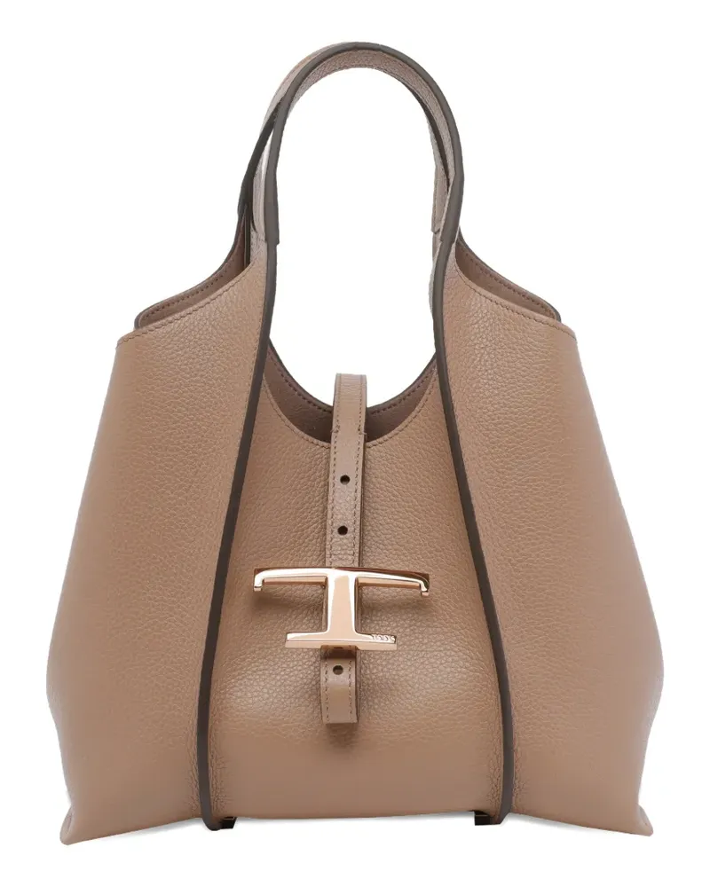 TOD'S T-Timeless Tote Bag - Nude Nude