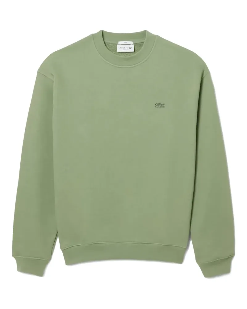 Lacoste Sweatshirt mit Logo-Stickerei - Grün Grün