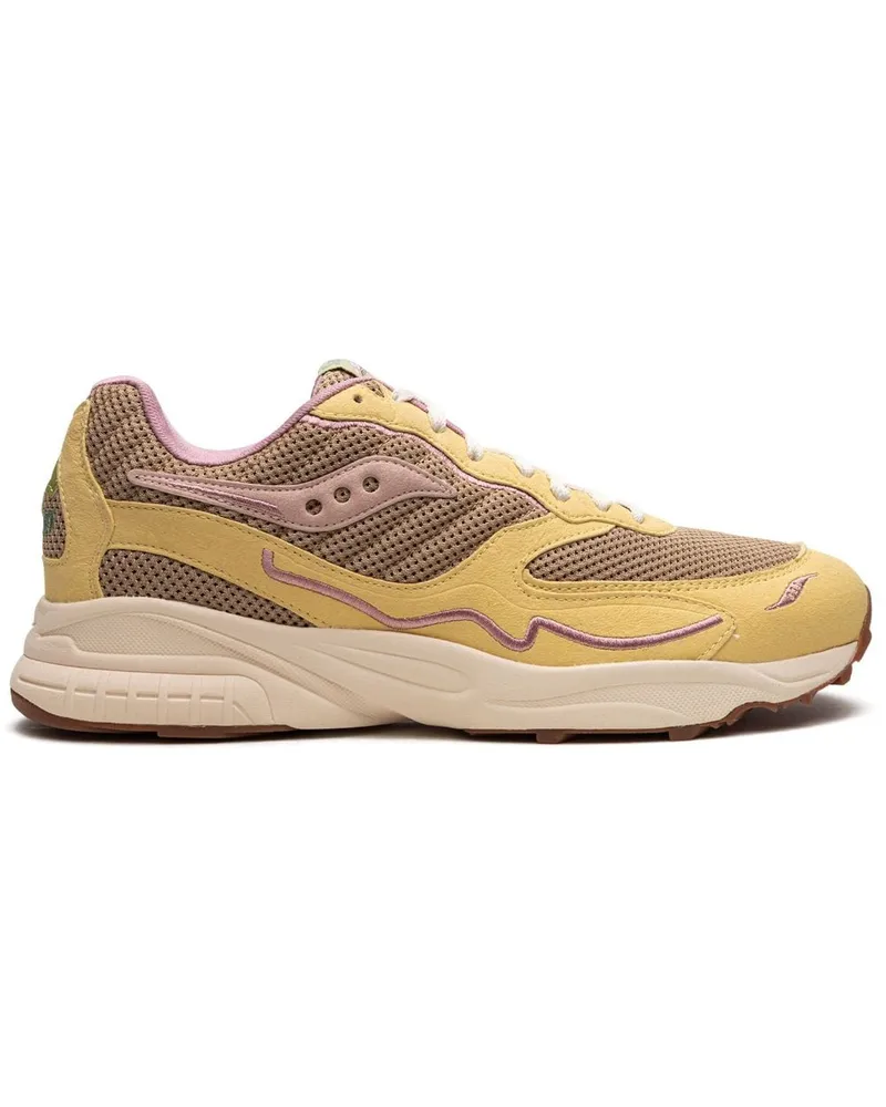 Saucony 3D Grid Hurricane Mushroom Pack Sneakers - Nude Nude