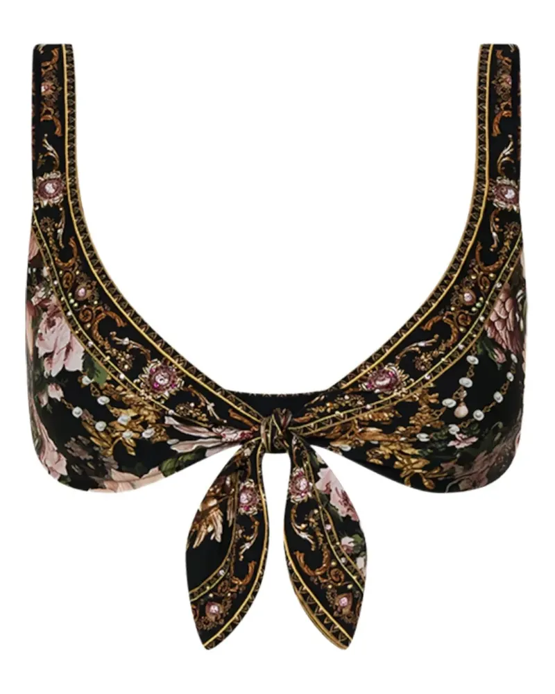 Camilla Dynasty Daze bikini top - Schwarz Schwarz