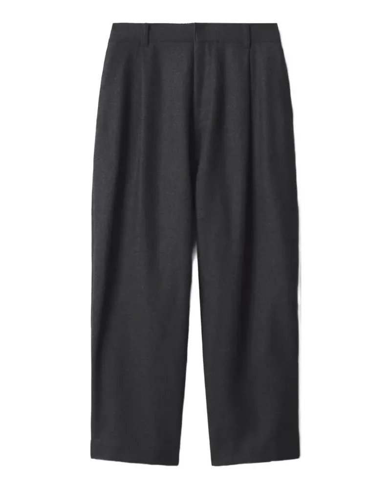 Kitsuné Hose mit Bundfalten - Grau Grau