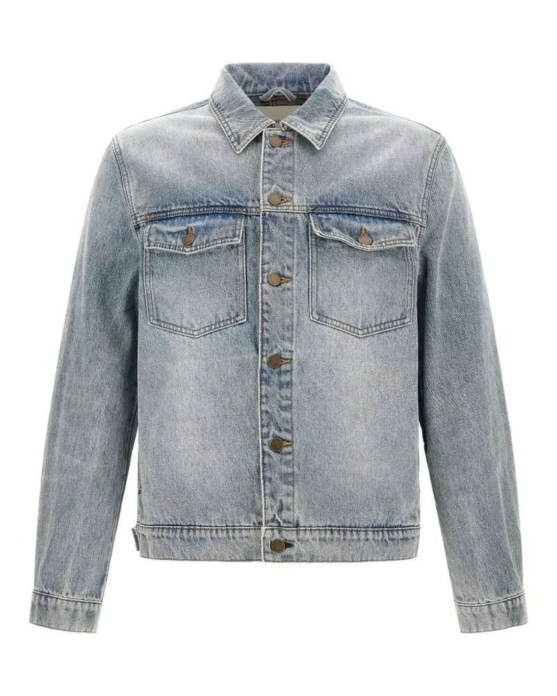 Entire Studios Ausgeblichene Classic Jeansjacke - Blau Blau