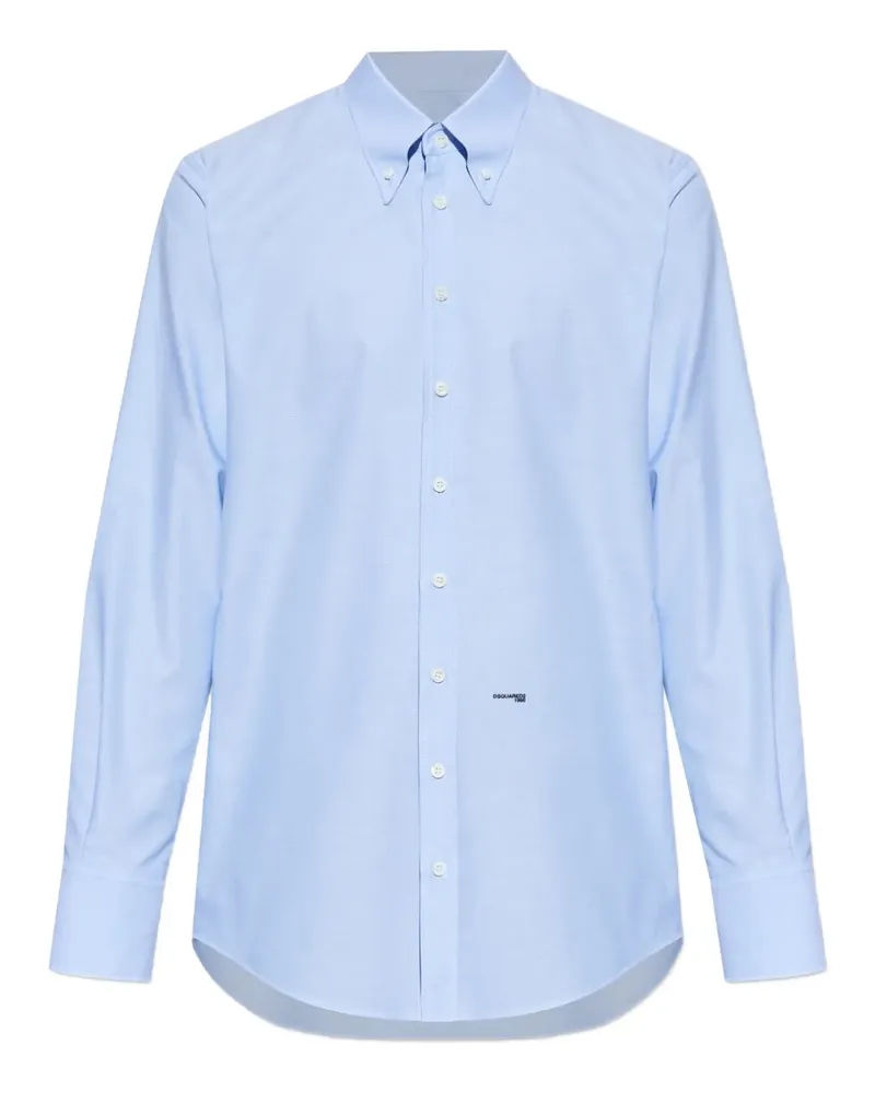 Dsquared2 Klassisches Hemd - Blau Blau
