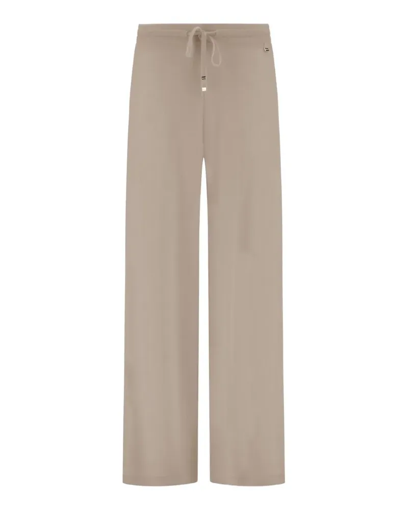 Herno Hose aus Kaschmir mit Kordelzug - Nude Nude