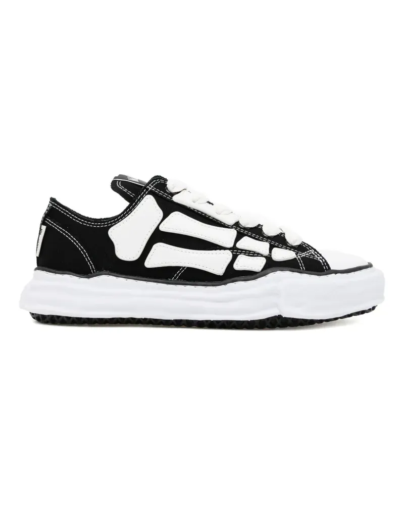 Amiri x Maison MIHARA YASUHIRO Bones Sneakers - Schwarz Schwarz