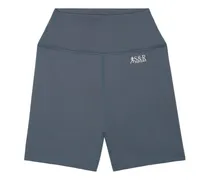Acrion Radlerhose mit Logo-Print - Blau