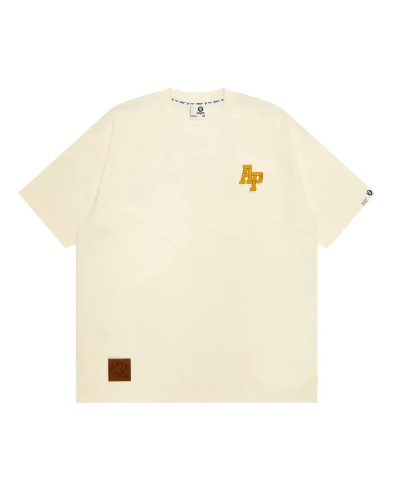 BAPE T-Shirt mit Camouflage-Print - Nude Nude