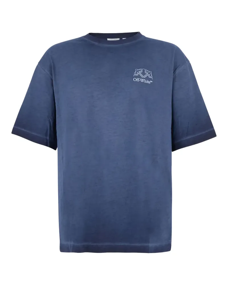 OFF-WHITE Offline Half Arrow skate T-shirt - Blau Blau