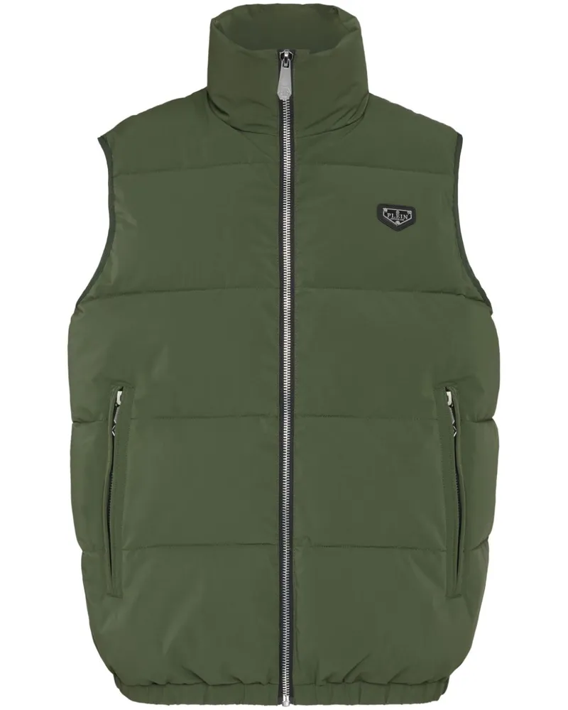 Philipp Plein Daunenweste - Grün Grün
