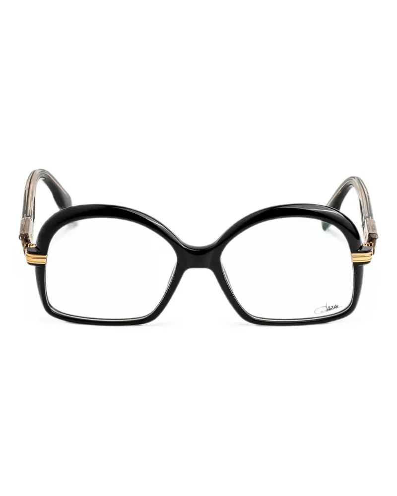 CAZAL 5022 Brille mit geometrischem Gestell - Schwarz Schwarz