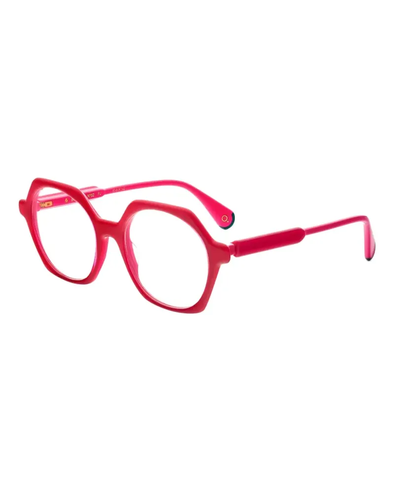 Etnia Barcelona Brutal No.32 Brille mit geometrischem Gestell - Rosa Rosa