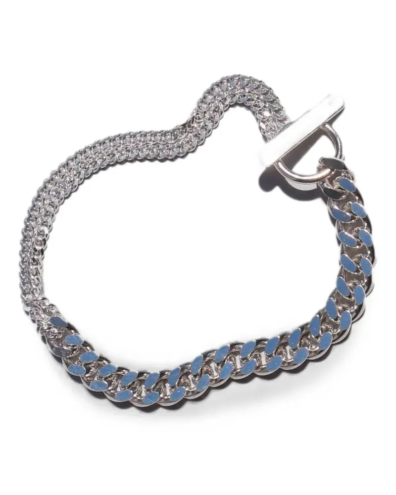 Saskia Diez Grand mixed chain bracelet - Silber Silber