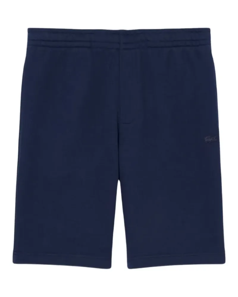 Lacoste logo-embroidered drawstring shorts - Blau Blau