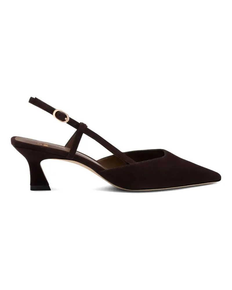 Stuart Weitzman Vinnie Pumps mit Design-Absatz - Braun Braun
