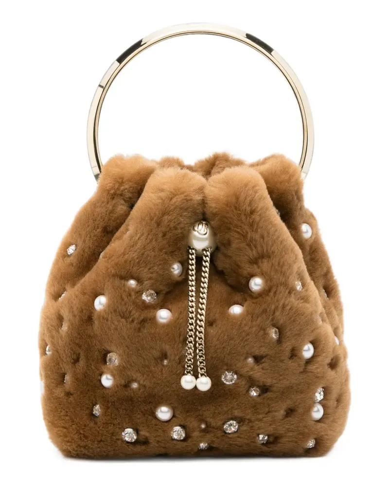 Jimmy Choo Bon Bon Beuteltasche - Braun Braun