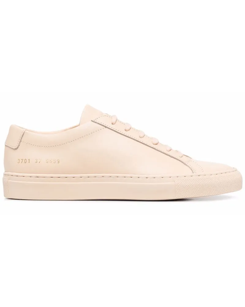Common Projects Klassische Sneakers - Nude Nude