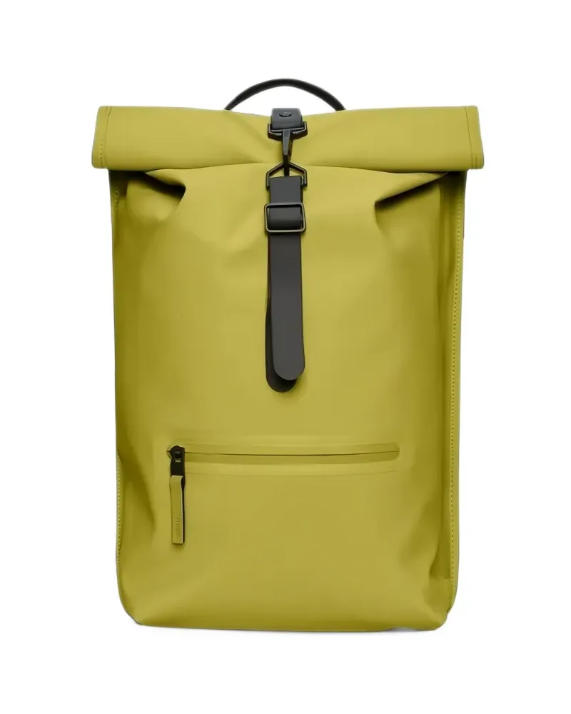 RAINS Rucksack mit Rollverschluss - Gelb Gelb