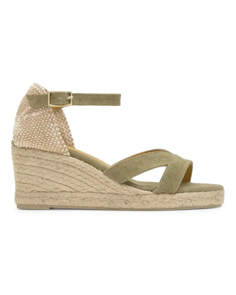 Castañer Bruna wedge espadrilles - Grün Grün