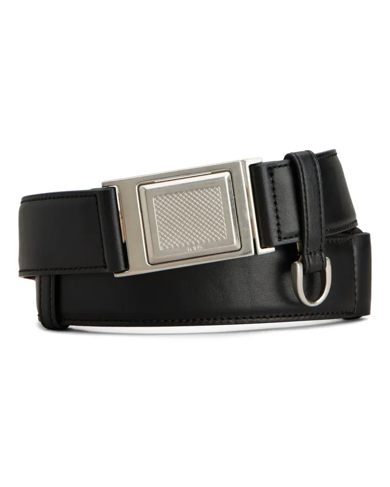 TOD'S Gürtel mit Metallschnalle - Schwarz Schwarz