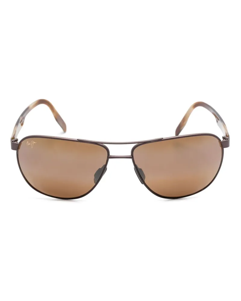 Maui Jim Castles Sonnenbrille - Braun Braun