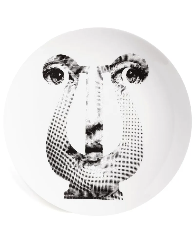 Fornasetti Tema e Variazioni Teller 26cm Weiß