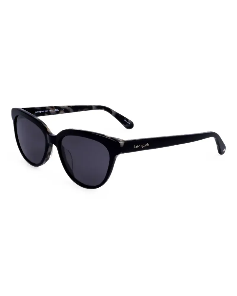 Kate Spade Cayenne Cat-Eye-Sonnenbrille - Schwarz Schwarz