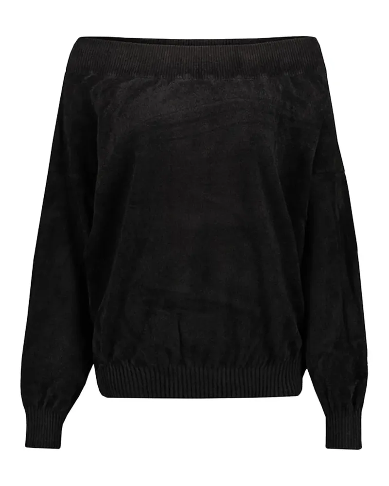 Alexandre Vauthier Schulterfreier Pullover - Schwarz Schwarz
