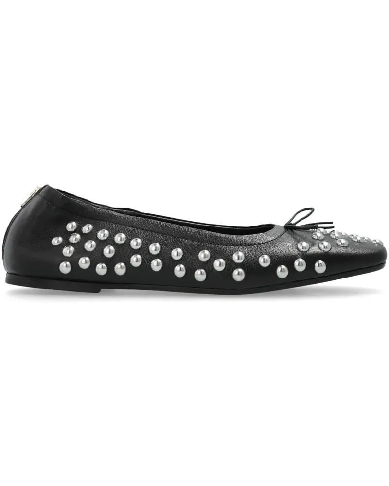 Golden Goose Ballerinas aus Leder - Schwarz Schwarz