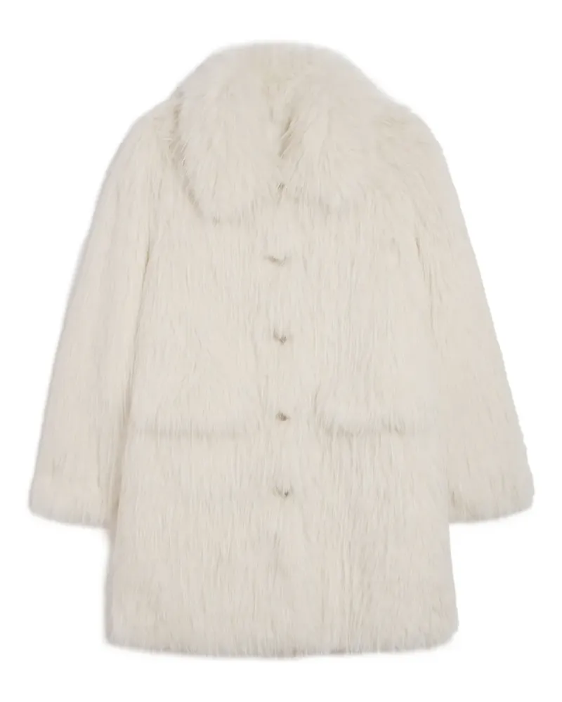 APPARIS Pamela single-breasted coat - Weiß Weiß