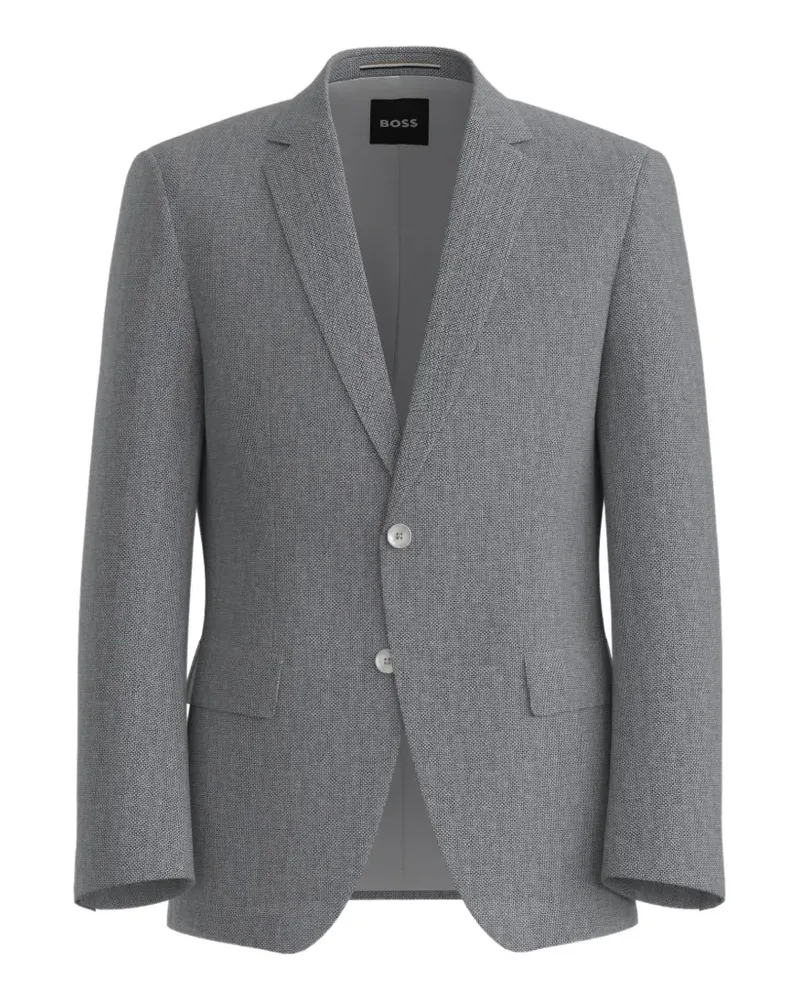 HUGO BOSS Sakko mit zwei Knöpfen - Grau Grau