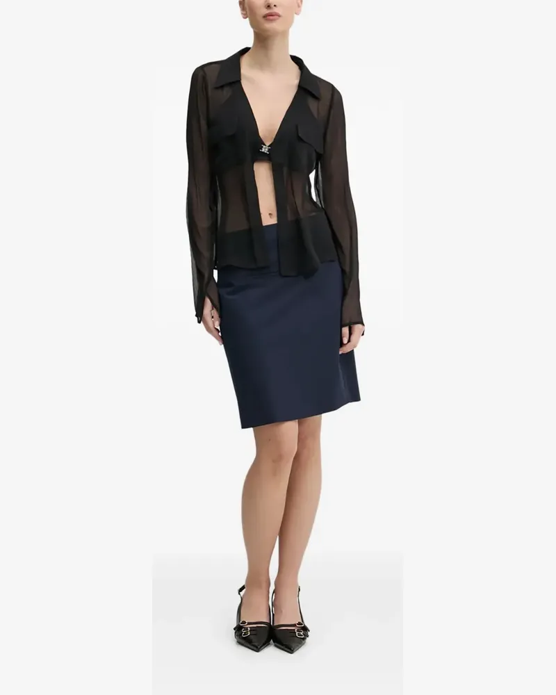 HUGO BOSS A-Linien-Form - Blau Blau