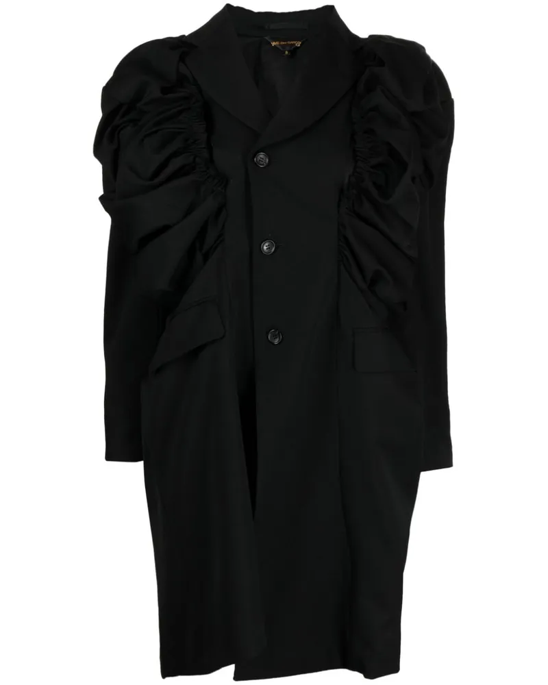 Comme des Garçons Asymmetrischer Oversized-Blazer Schwarz