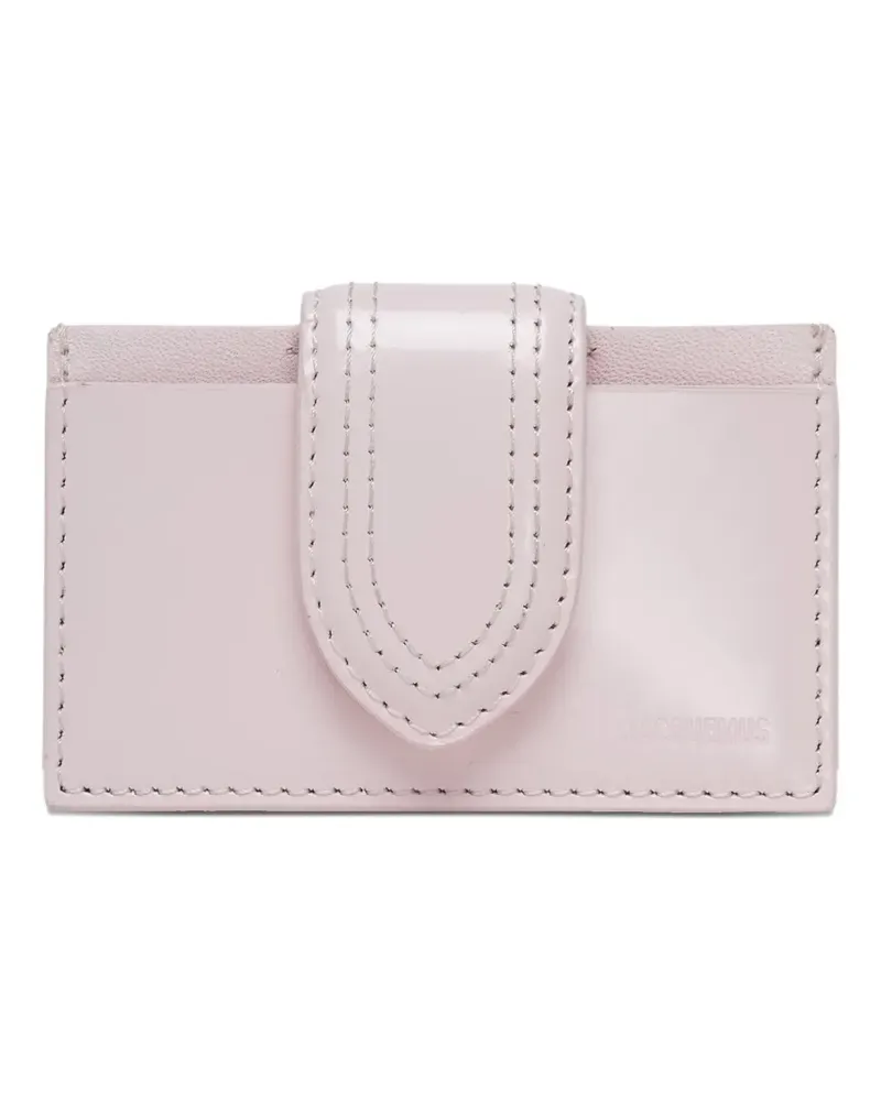 Jacquemus Le Porte-Cartes Bambino leather card holder - Rosa Rosa