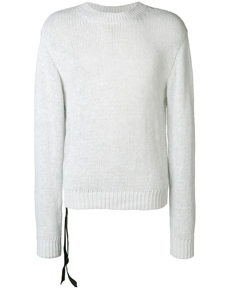 Unravel Klassischer Pullover - Grau Grau