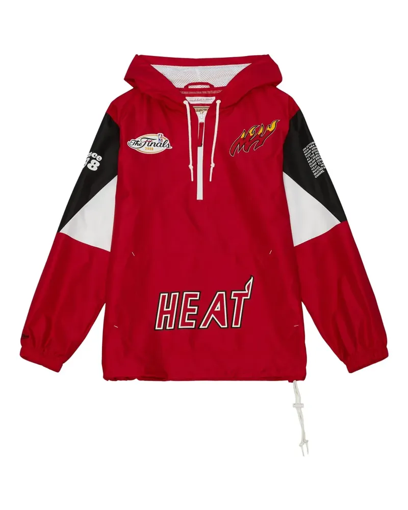Mitchell & Ness NBA Heat Sportjacke - Rot Rot