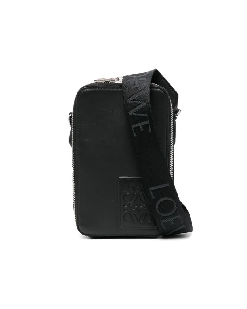 Loewe Vertical Kuriertasche - Schwarz Schwarz