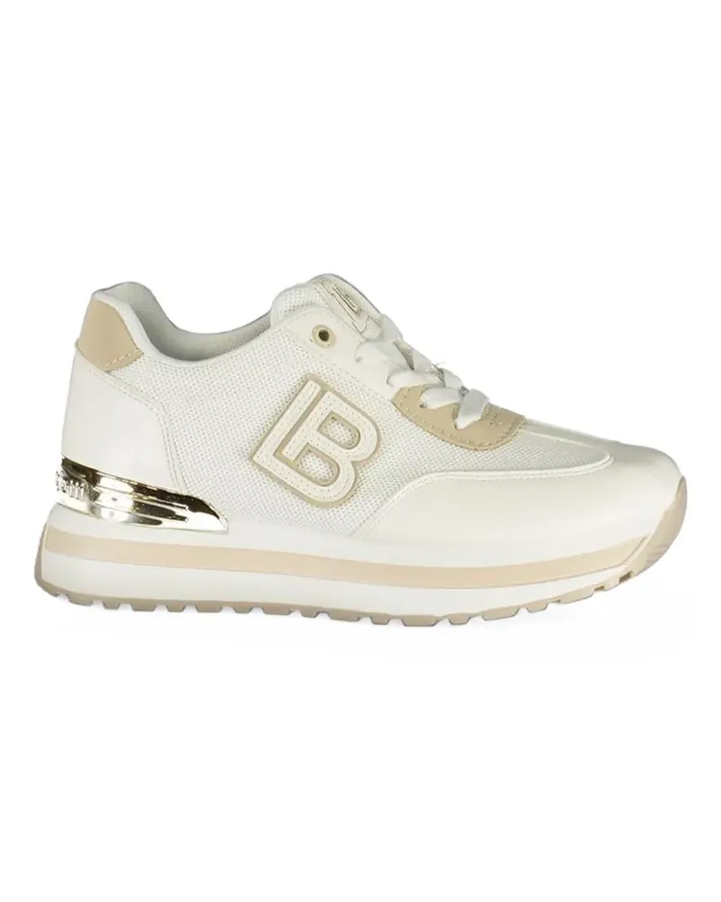Laura Biagiotti Sneakers mit Logo-Schild - Weiß Weiß