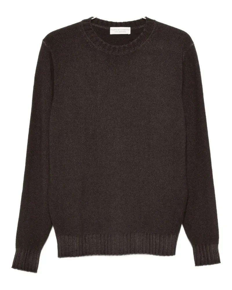 Filippo de Laurentiis ribbed wool sweater - Braun Braun