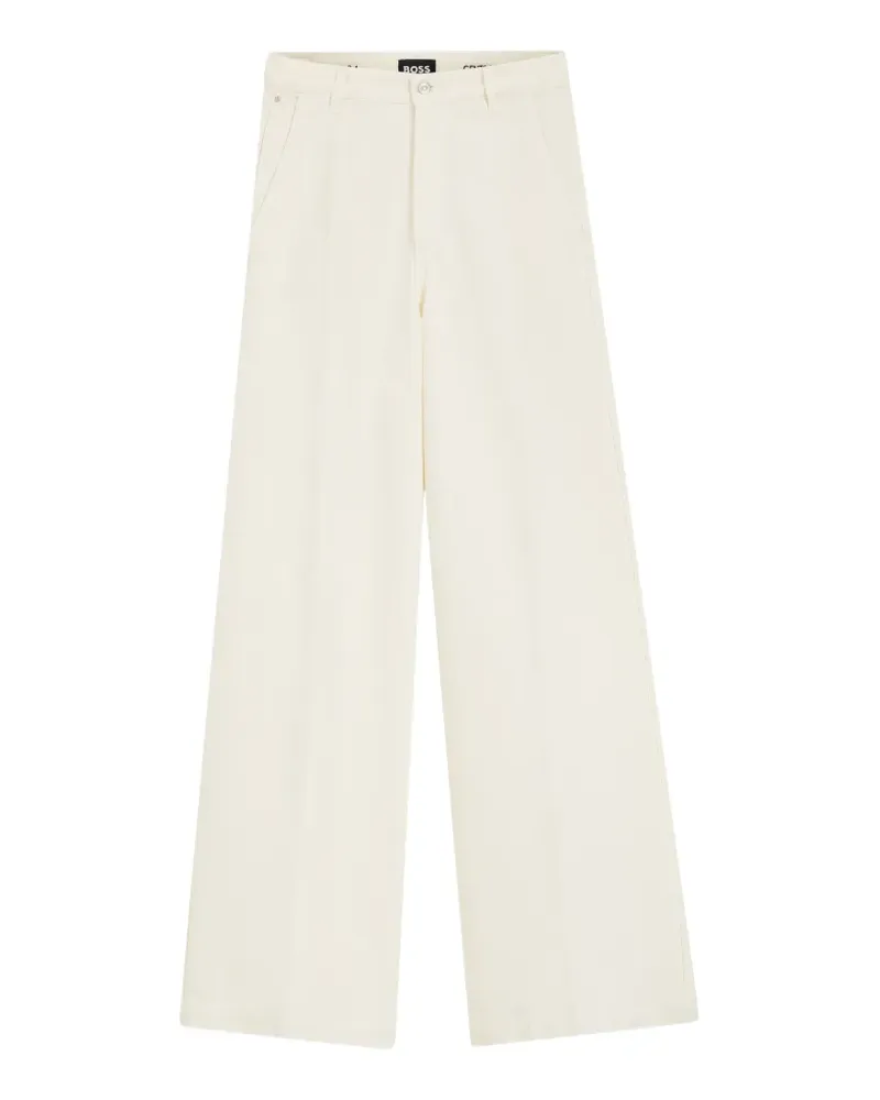 HUGO BOSS Jeans mit weitem Bein - Nude Nude
