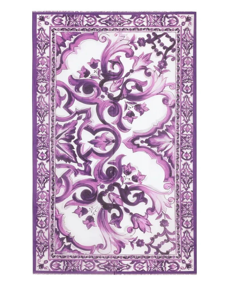 Dolce & Gabbana Handtuch aus Baumwolle - Weiß Weiß