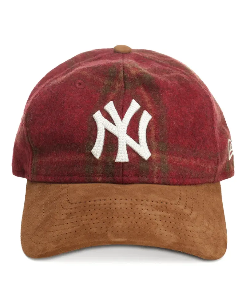 New Era Baseballkappe mit Logo - Rot Rot