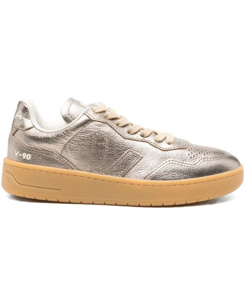 VEJA V-90 Sneakers - Gold Gold
