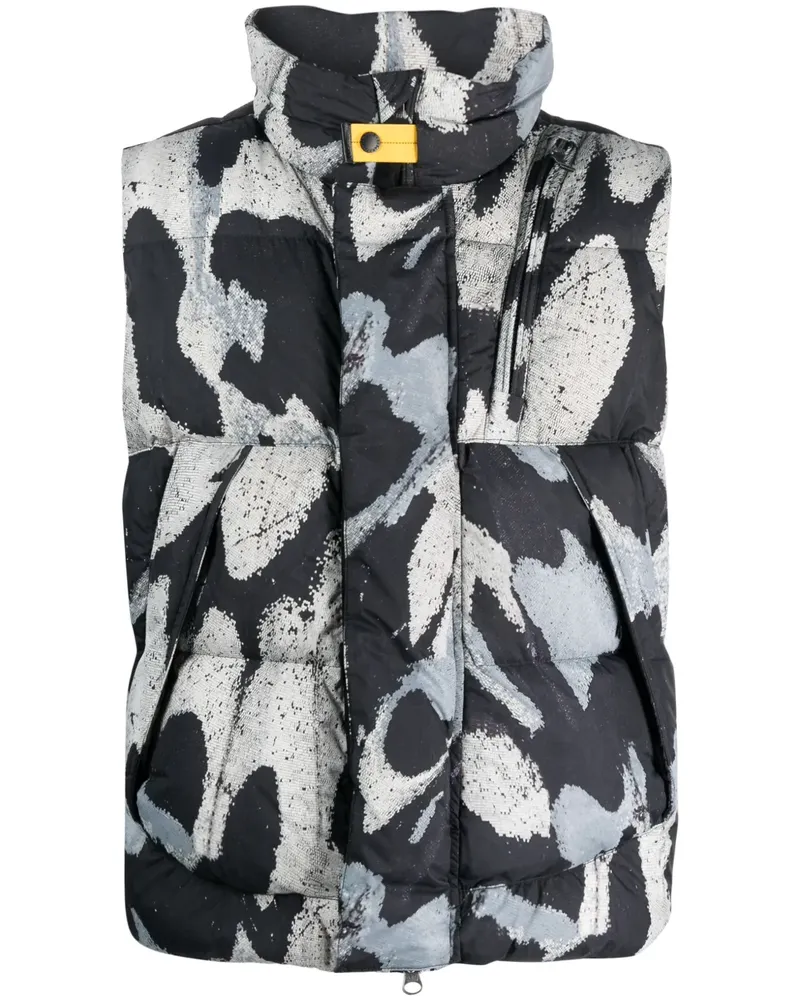 Parajumpers Gefütterte Weste mit Print - Nude Nude