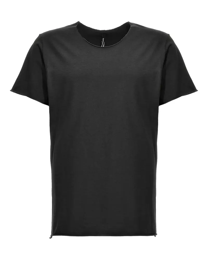 Giorgio Brato raw-cut crew-neck T-shirt - Grau Grau