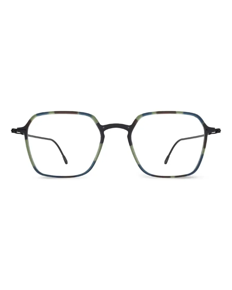 Silhouette Lite Spirit square-frame glasses - Blau Blau