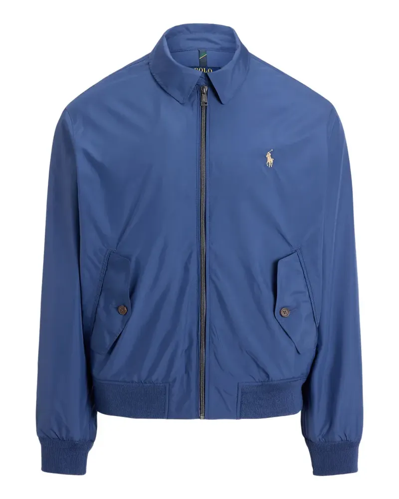 Ralph Lauren Bomberjacke mit Knopfverschluss - Blau Blau