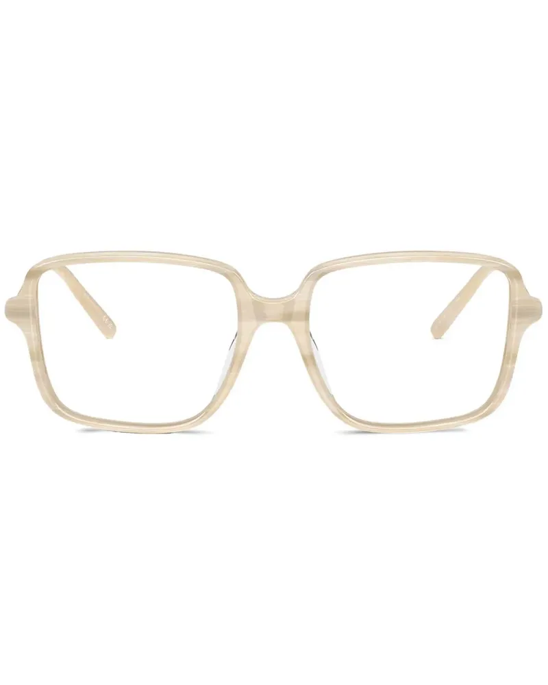Brunello Cucinelli Brille mit eckigem Gestell - Weiß Weiß